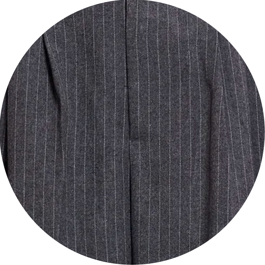 Shop Goliath Light Grey Pinstripe Suit Pants | Jaded London | Clothing